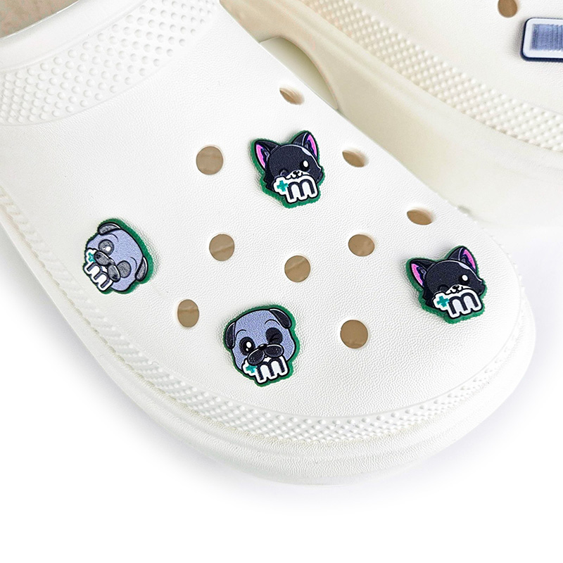 Crocs pins, animals, cats, dogs, Polish manufacturer DECARD