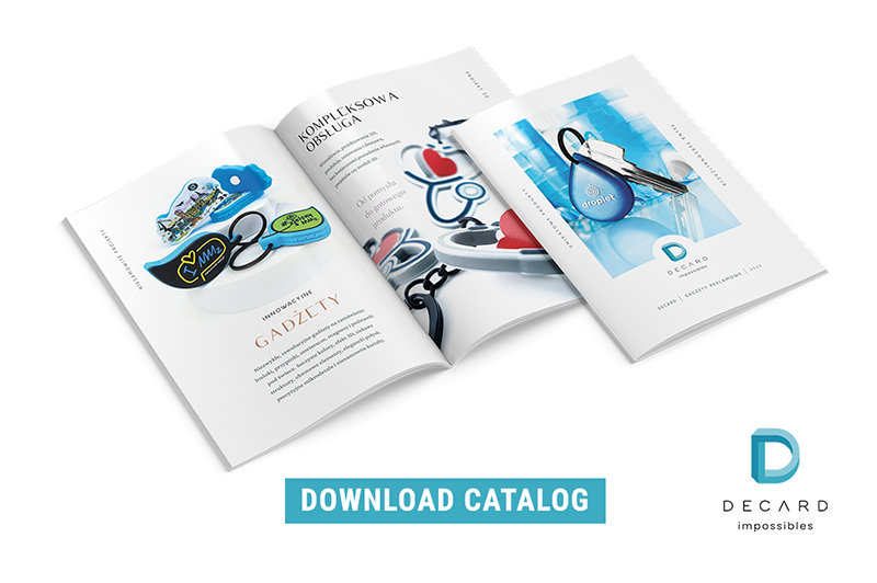 Catalog of advertising gadgets 2024, manufacturer DECARD