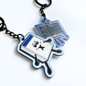 Keychains made of solid metal, available in any shape and color, Polish manufacturer DECARD