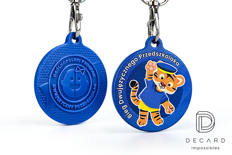 Sports medals, Preschooler Run, hard resin, Polish manufacturer DECARD