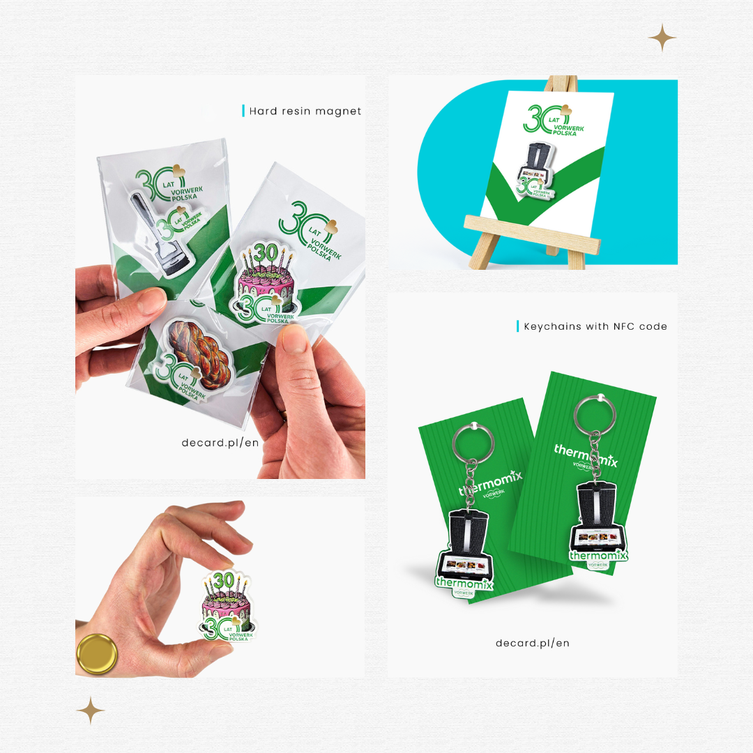 Gallery of Personalized Promotional Gadgets – Made by Polish Manufacturer DECARD