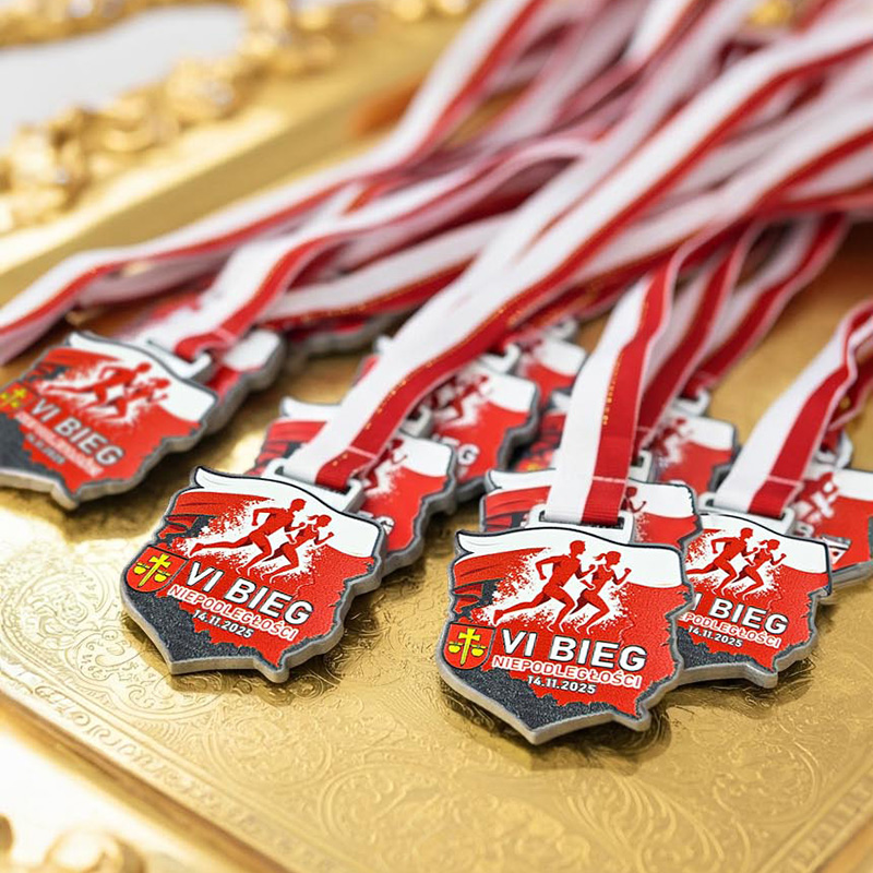 Medals for the 6th Independence Run, Polish manufacturer DECARD