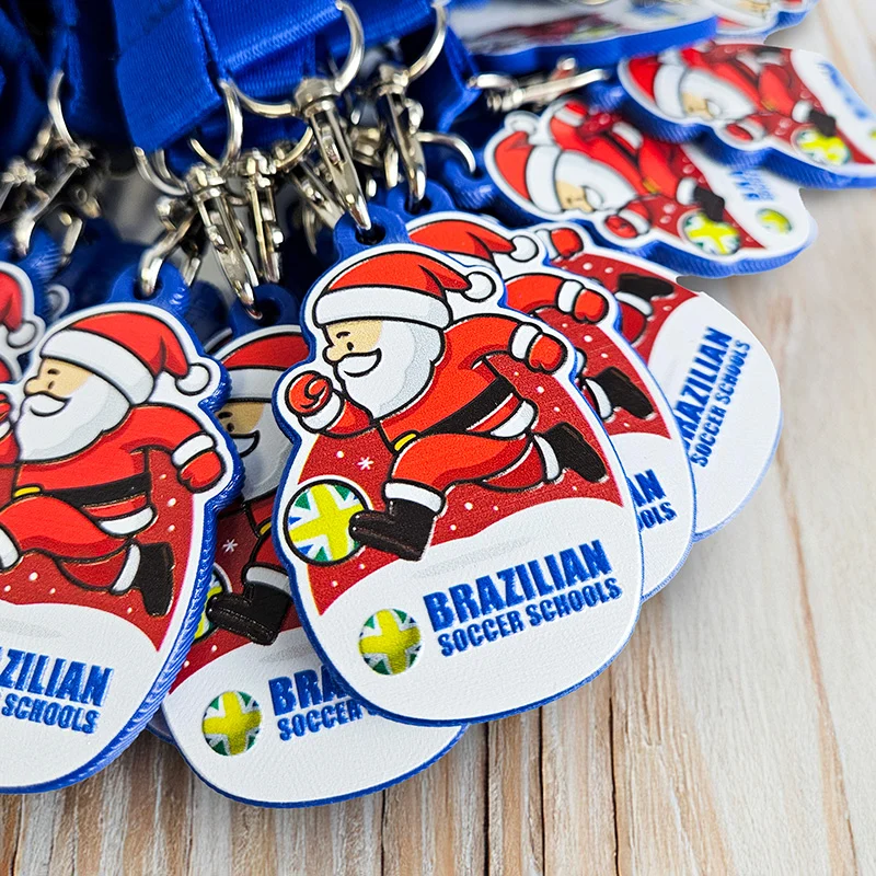 St. Nicholas medals for Brazilian Soccer Schools Rzeszów, Polish manufacturer DECARD