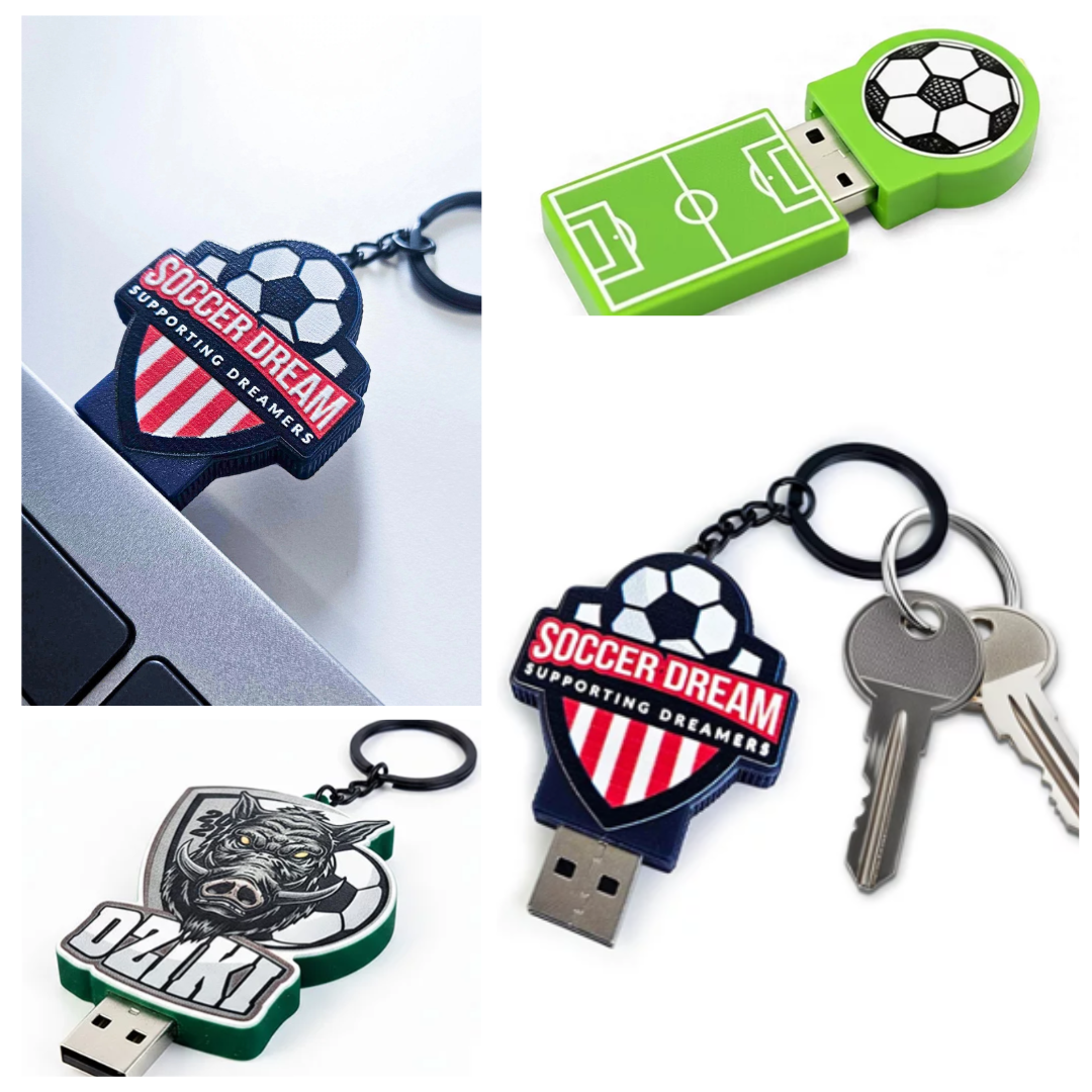 Customized USB flash drives, a gallery of projects for clients, Polish manufacturer DECARD