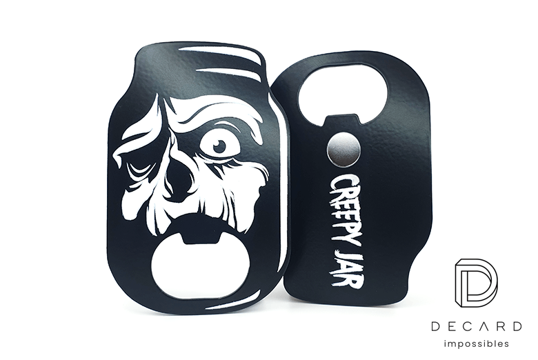 Magnesy Creepy Jar, czarno-białe, producent DECARD