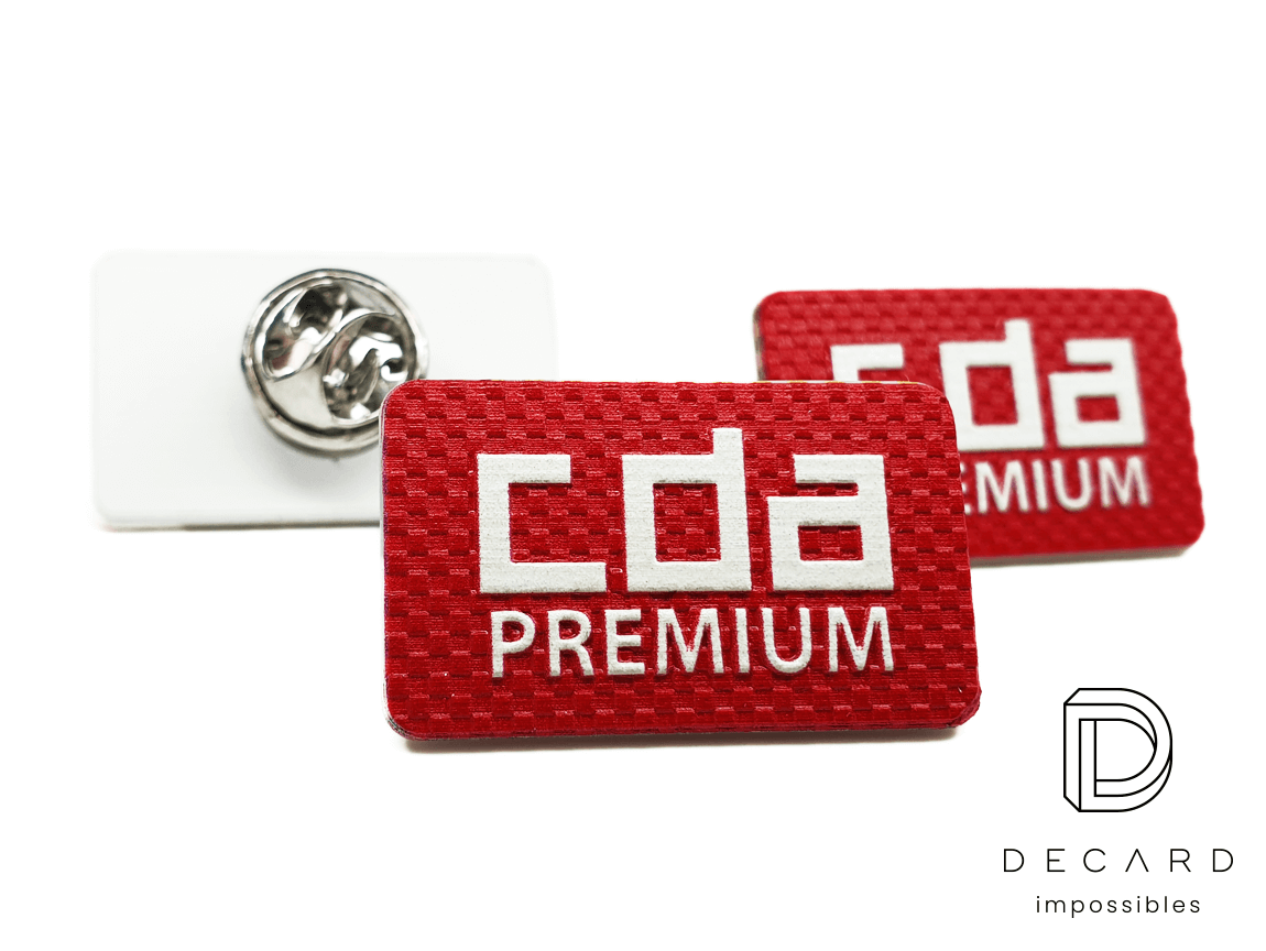 Przypinki 3D, producent DECARD