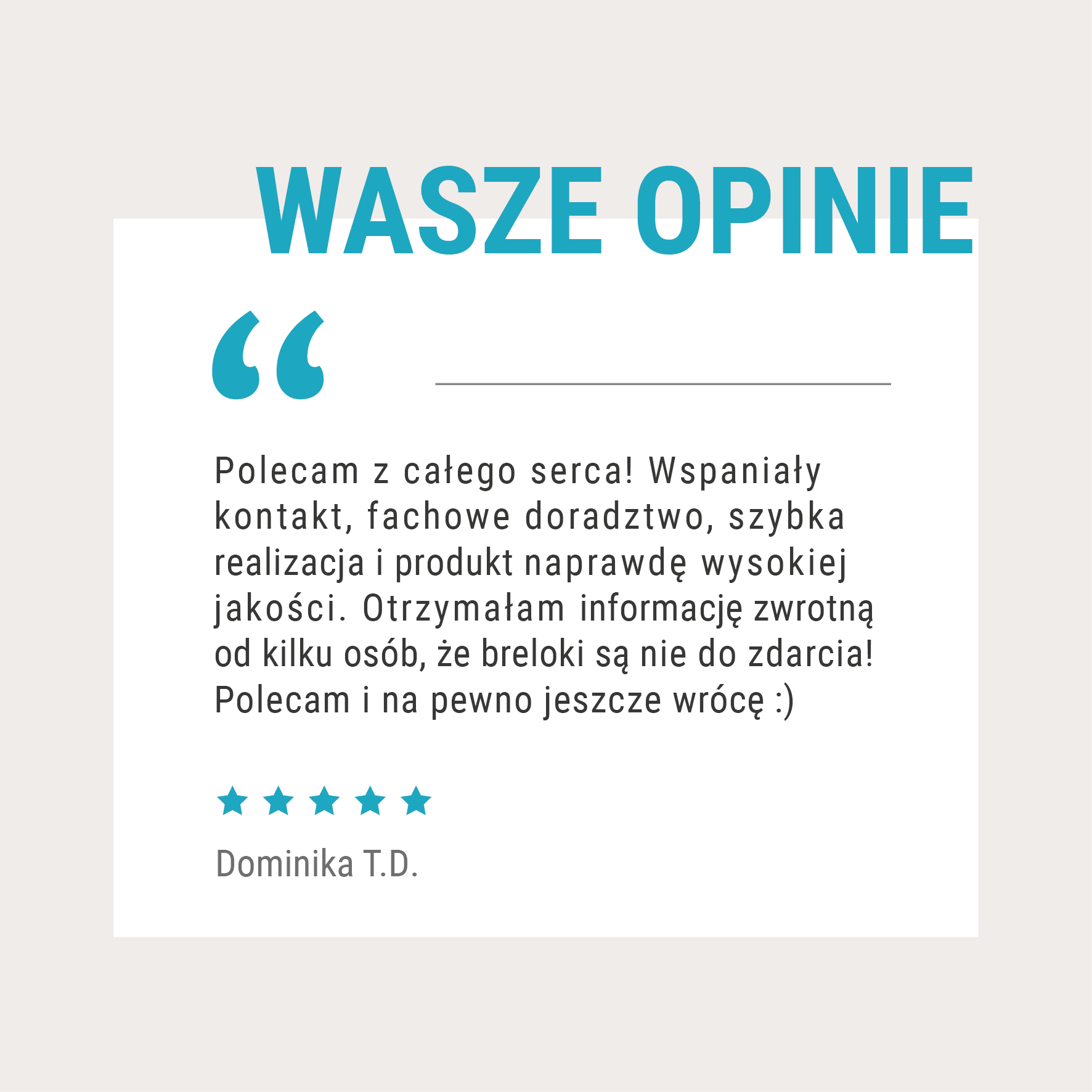 Oryginalne breloki personalizowane doskonałym prezentem firmowym, praktyczny dodatek na różne okazje, breloki DECARD opinie Klientów