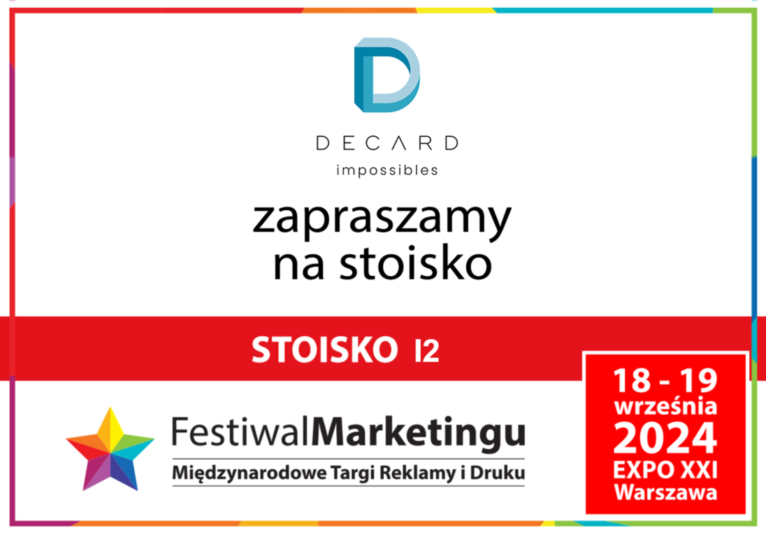 Festiwal Marketingu 2024, DECARD stoisko I2