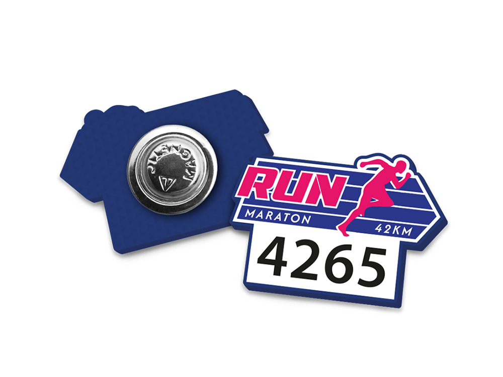 Identyfikator personalny, sportowy, biegowy, polski producent DECARD