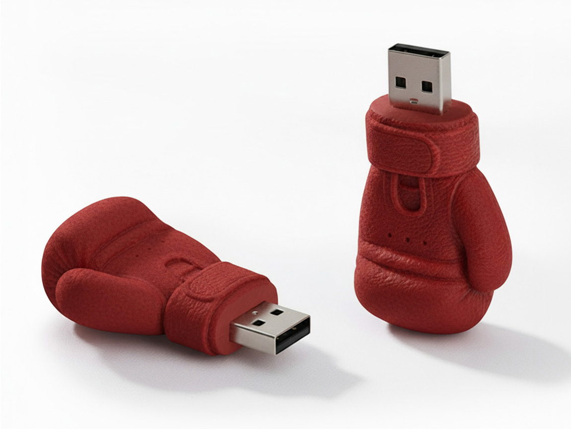Pendrive 3D, kształt rękawicy bokserskiej, twarda i lekka żywica, polski producent DECARD