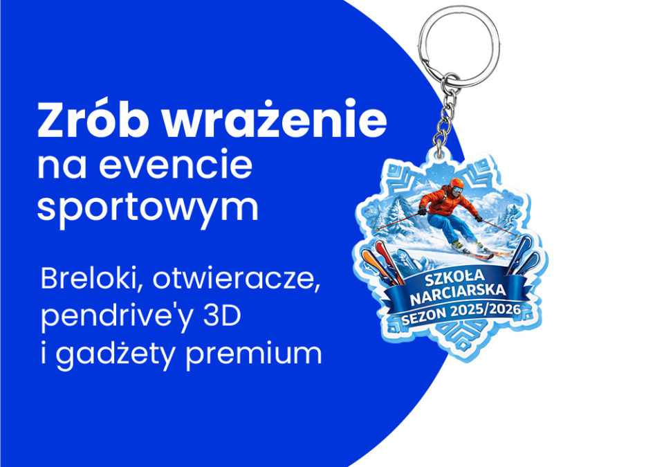 Gadżety na event sportowy, breloki, otwieracze, gadżety premium od polskiego producenta DECARD