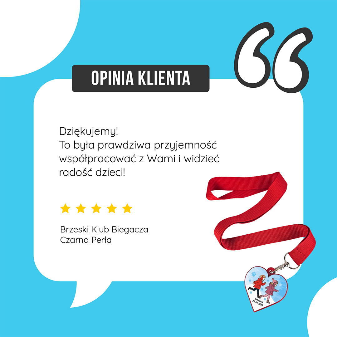 Medale dla WOŚP, dla dzieci, z kolorowym wypukłym nadrukiem, opinia Klienta zamawiającego medale u polskiego producenta DECARD