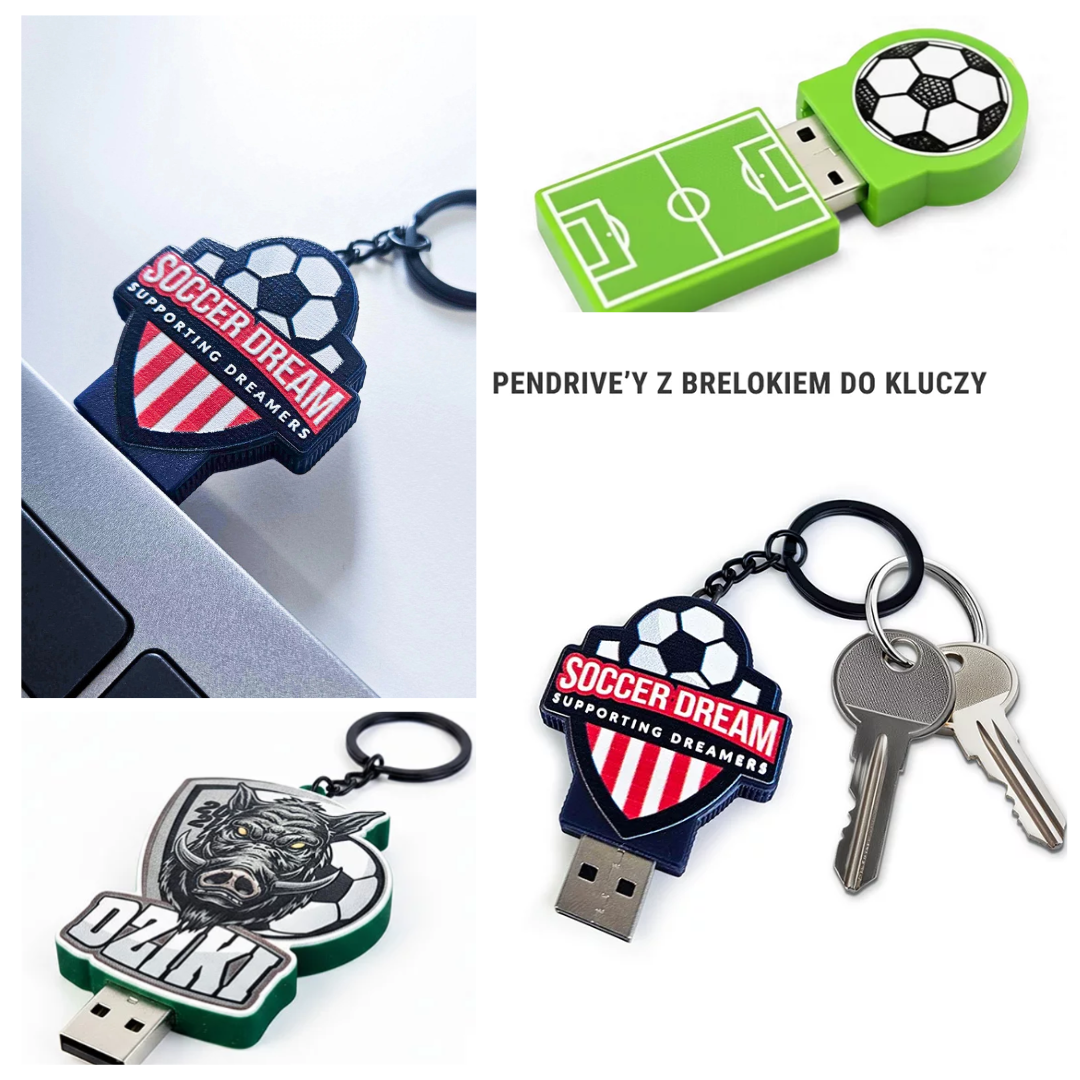 Personalizowane pendrive’y, galeria realizacji dla Klientów, polski producent DECARD