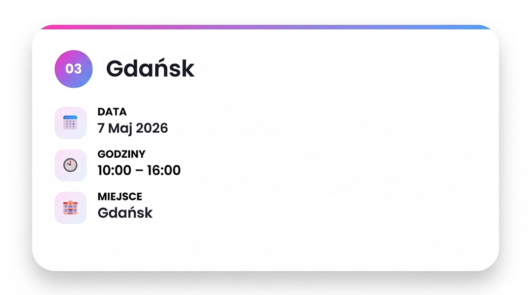 PIAP Connect 2026 Gdańsk, 7 maja