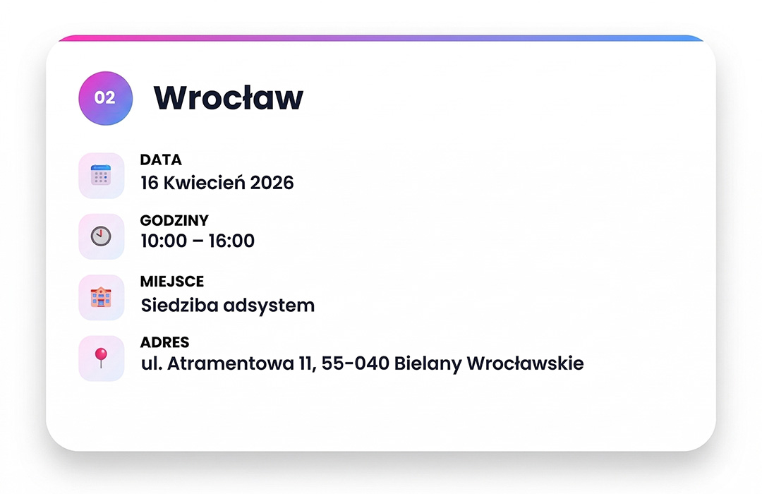 PIAP Connect 2026 Wrocław, 16 kwietnia